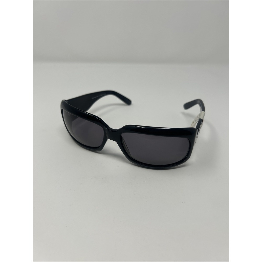 NWT Norman Childs GORGEOUS GAIL Sunglasses 62-17-125 Adult Black Frame Rhineston